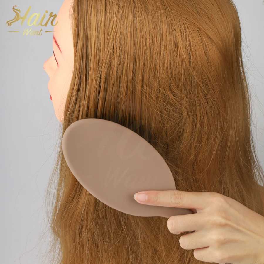 Фотография №4 товара Щетка для наращенных волос Hair Want с нейлоновыми зубцами, для