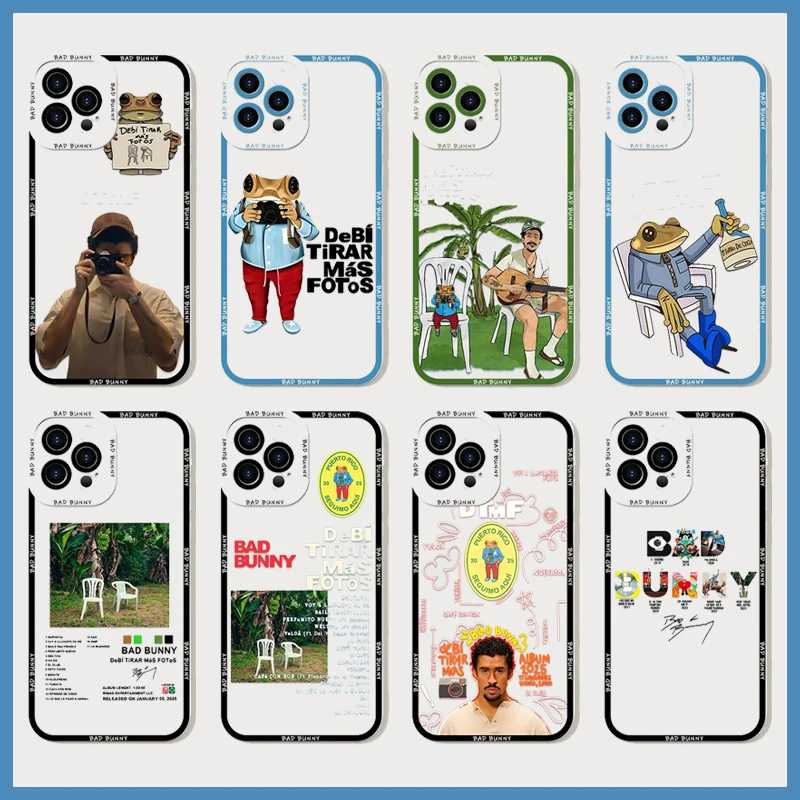 Чехол для телефона DTMF Deb&iacute; Tirar M&aacute;s Fotos для iPhone 17, 16e, 16, 15, 14, 13, 12, 11 Mini, Air, Pro, Max, X, XR, XS Max, Plus, задняя крышка Bads Bunnys Чехлы и чехлы для мобильных телефонов