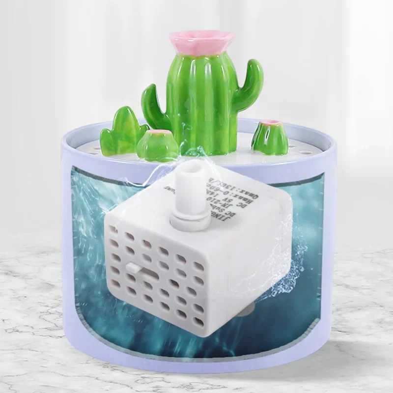 Фотография №5 товара Кормушка для домашних животных USB DC 5 В, водяной насос,