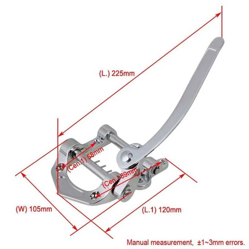 Фотография №5 товара Джазовая электрогитара Tremolo Bar Bridge Unit Vibrato Bridge из цинкового