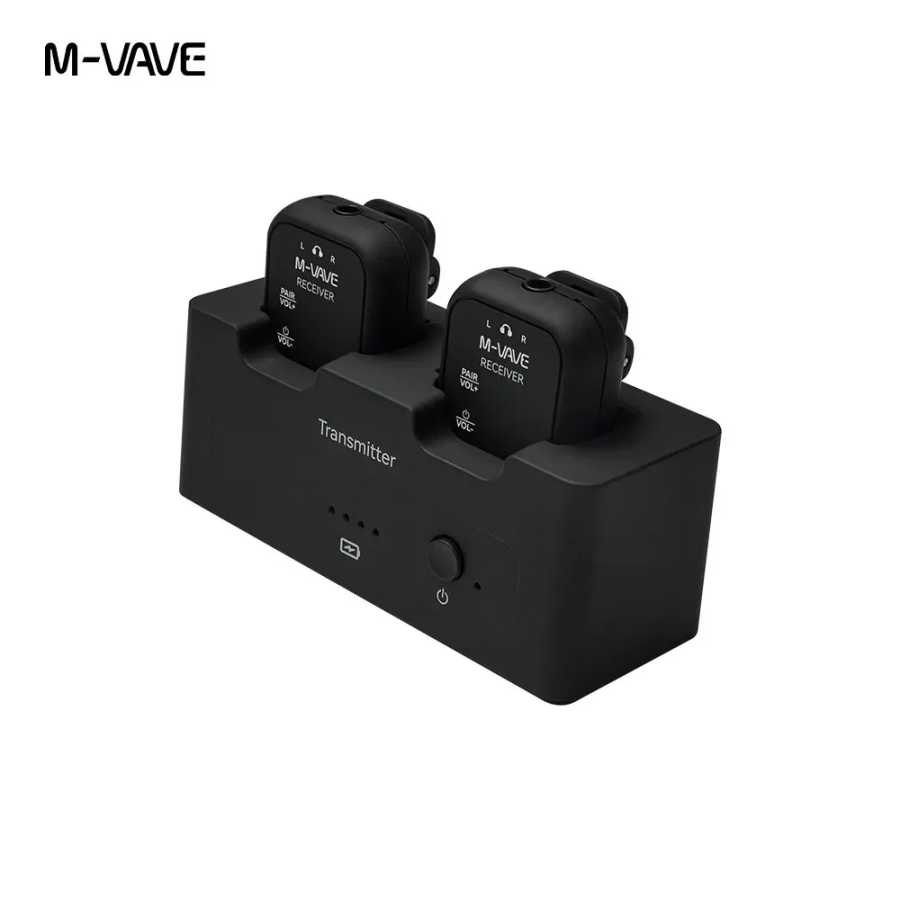 Фотография №1 товара M-VAVE WP-12 Беспроводная система мониторинга наушников 2,4 ГГц 1T2R Система