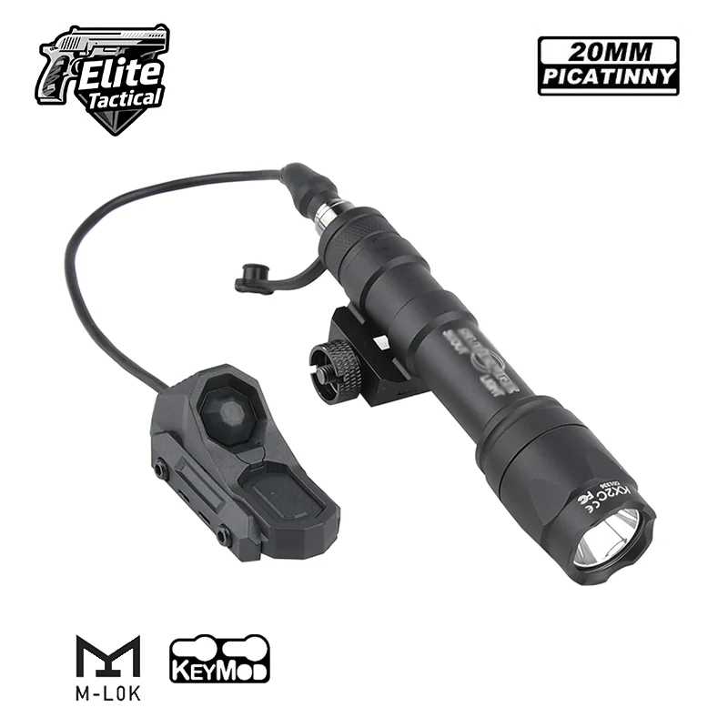 Фонарик Surefire M300 M600 с двойной функцией AXON, дистанционный переключатель давления, подходит для 20 мм, охотничий тактический фонарь для страйкбола Охота