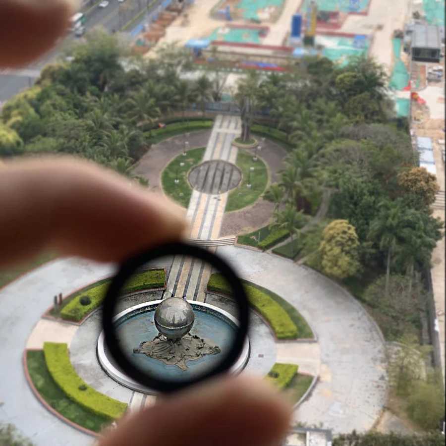 Фотография №4 товара Для 70mai Dash Cam A800SE CPL фильтр уменьшает блики отражает