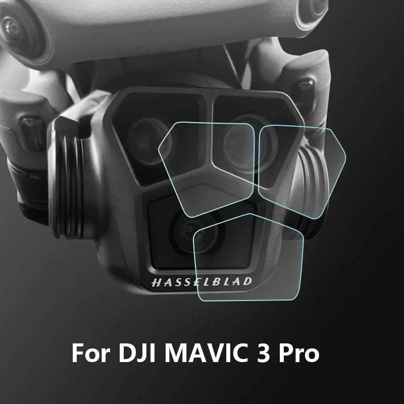 Защитная пленка для объектива камеры для DJI Mavic 3 Pro Drone с защитой от царапин HD из закаленного стекла Защитная пленка для защиты от царапин аксессуары Фото- и видеотехника