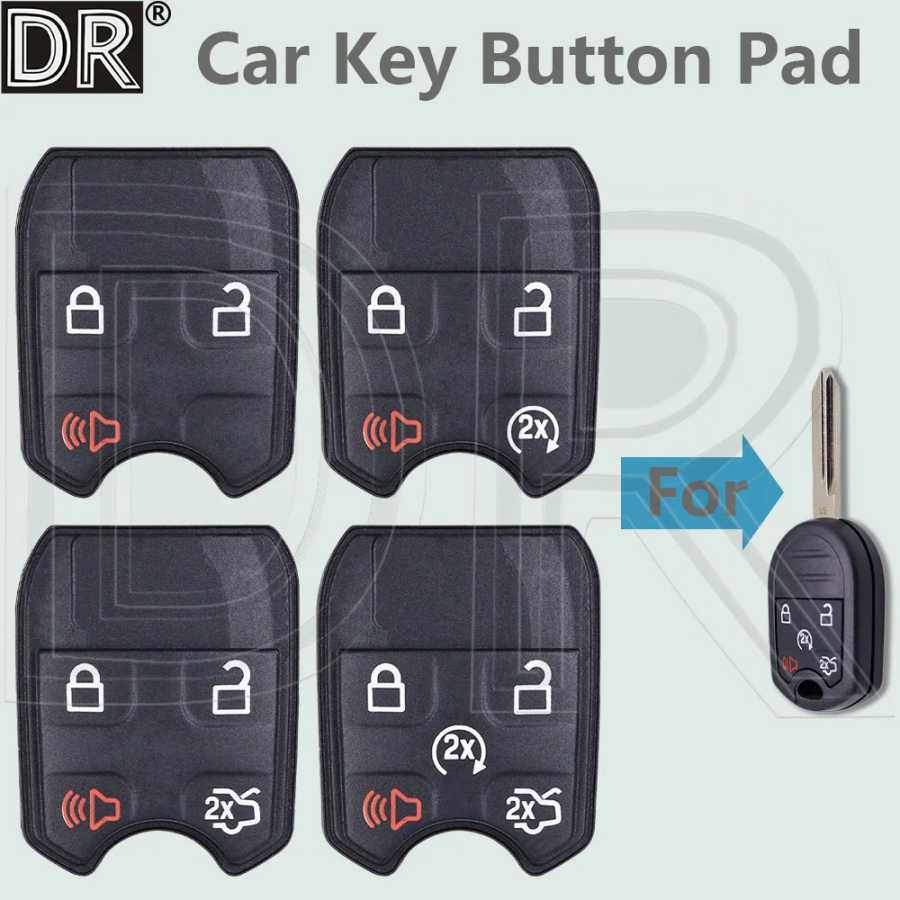 Кнопочный блок для автомобильного ключа DR для Ford F-150 F-250 F-350 F-450 F-550 F-650 F-750 Explorer Expedition Escape Taurus Focus MKX Navigator Стартеры
