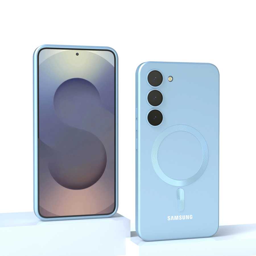 Фотография №5 товара Для Samsung Galaxy магнитный чехол S25 FE S25 S24 S23