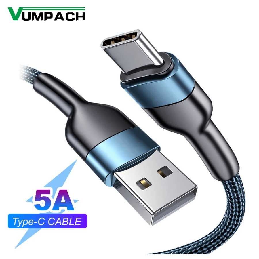 Vumpach USB c кабель типа c кабель для быстрой зарядки передачи данных кабель для зарядного устройства c для Samsung s21 s20 A51 xiaomi mi 10 redmi note 9s 8t Аксессуары для мобильных телефонов