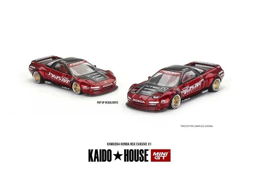 Фотография №5 товара Kaido House + MINIGT 1/64 Nissan Skyline GT-R (R34)(R33) Honda
