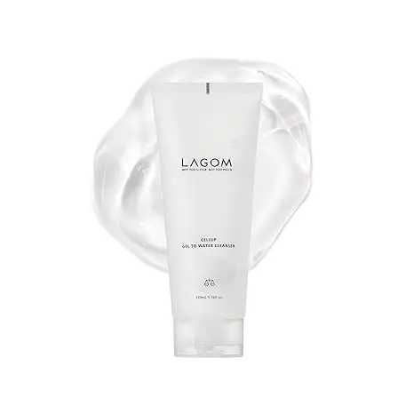 LAGOM Cellup Gel To Water Cleanser, прозрачная формула без пены, желеобразная текстура, утреннее очищение, 170 мл Ванна и душ