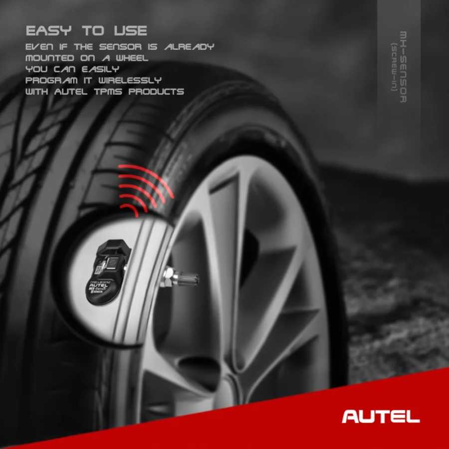 Фотография №2 товара Датчик Autel MX MaxiTPMS Pad, программирующий монитор давления в шинах,