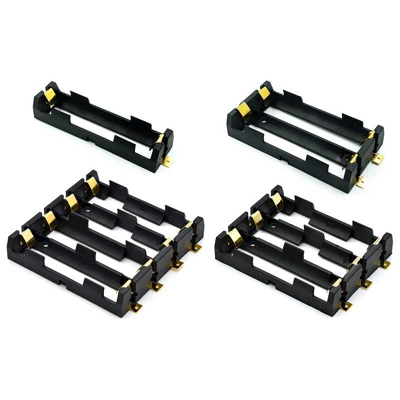 Фотография №1 товара 1x2x3x4x 18650 SMT Держатель батареи 18650 SMD Батарейный ящик Чехол