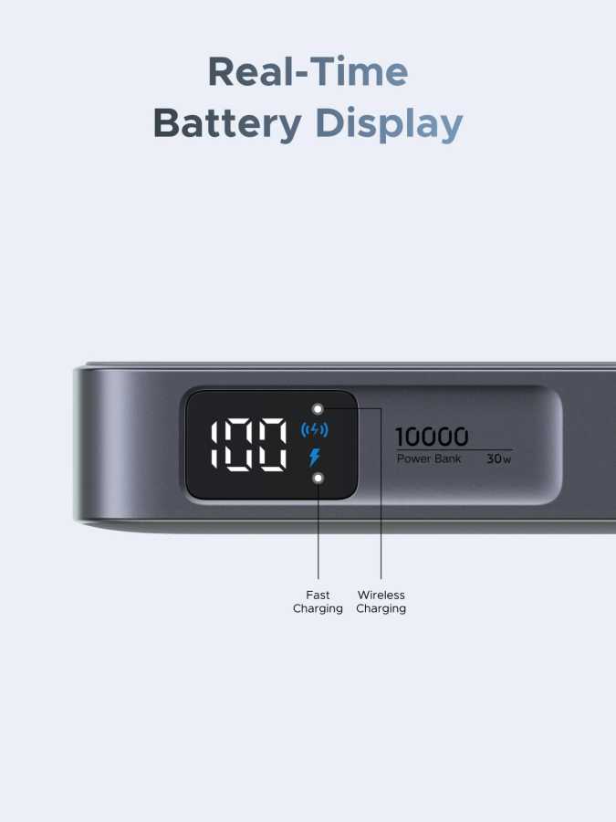 Фотография №5 товара UGREEN Qi2.2 25W для MagSafe 30W Power Bank 10000 мАч