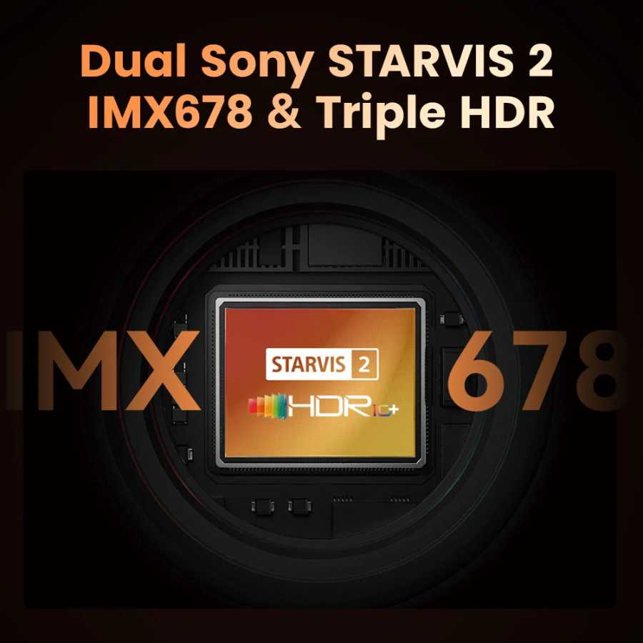 Фотография №1 товара DDPAI 4K+4K Новый Z90 Master Dual 4K спереди и сзади