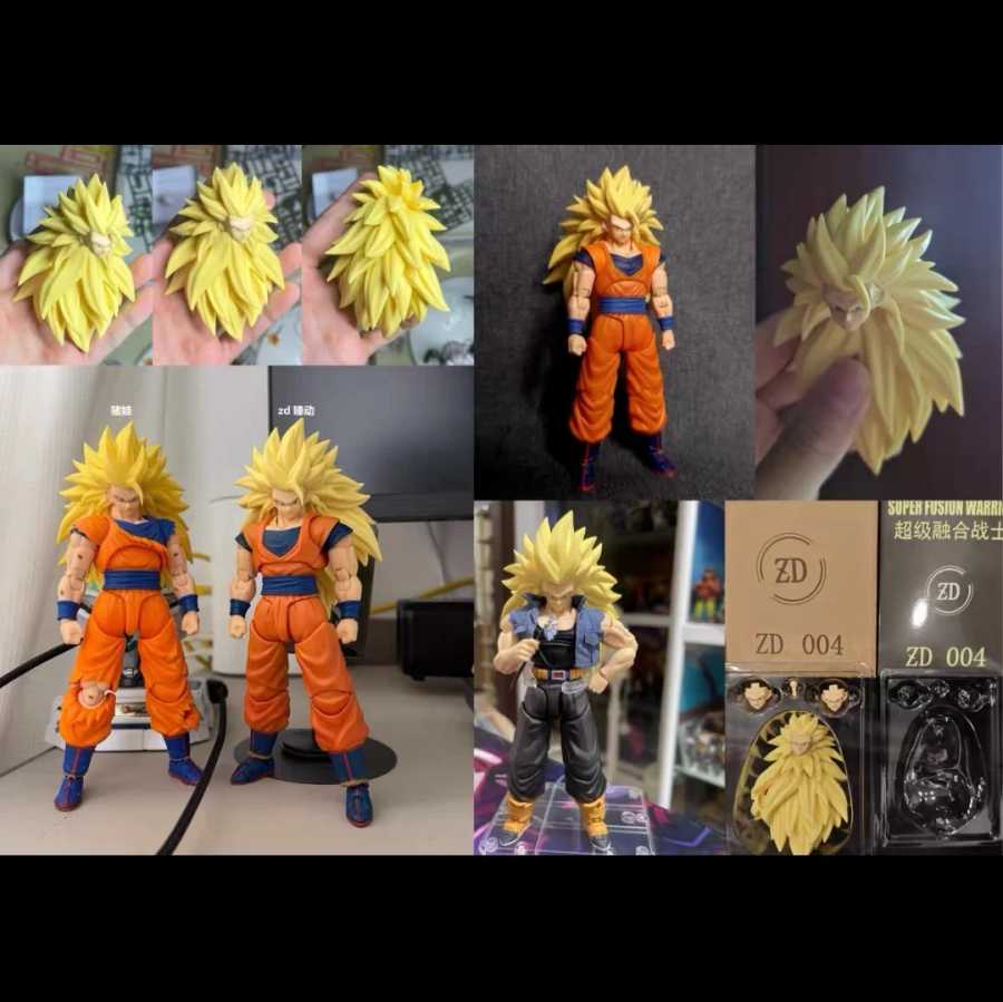 Фотография №3 товара В наличии ZD Studio Dragon Ball SHF Super Saiya SSJ3