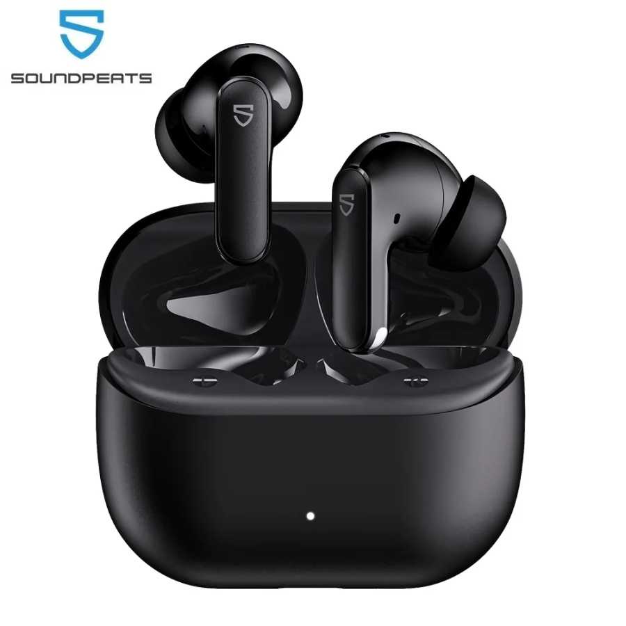 Беспроводные наушники SoundPEATS Q3 pro с активным шумоподавлением, Bluetooth V6.0, наушники с 4 микрофонами, драйвером 13 мм, многоточечным подключением Портативное аудио и видео