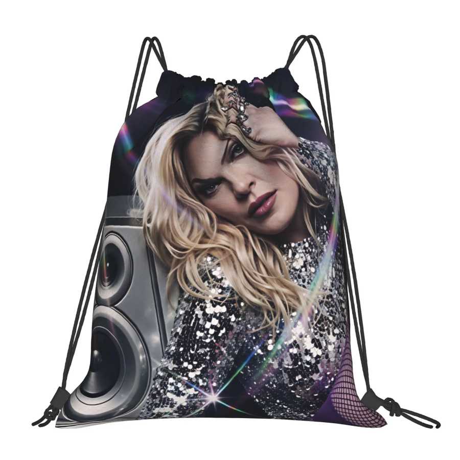 Сумка на шнурке Madonnas Confessions II 2026, забавный пляжный рюкзак для пары, портативный мешок-рюкзак на завязках Сумки специального назначения