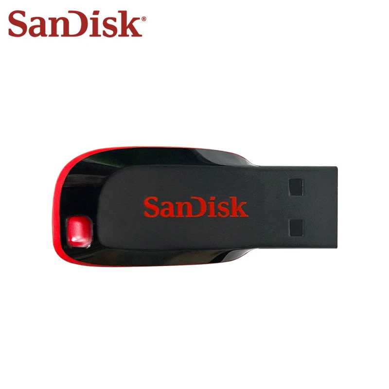 Фотография №4 товара USB-накопитель SanDisk Cruzer Blade USB 2.0 CZ50, 128 ГБ, 64