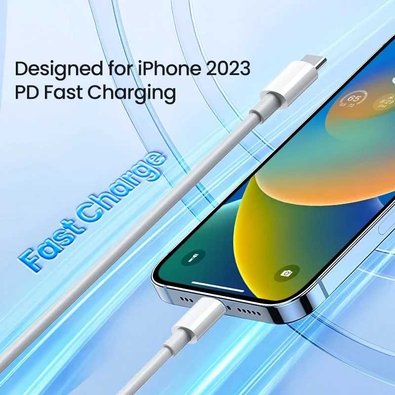 Фотография №2 товара Кабель для быстрой зарядки PD100W USB C — USB C