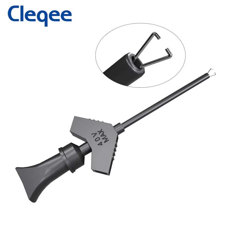 Фотография №2 товара Cleqee P1511B 2 шт. SMD IC тестовый крючок зажим тестовый
