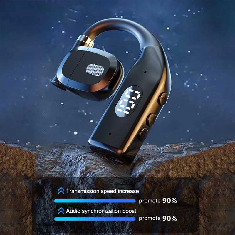Фотография №5 товара Наушники Earhooks, беспроводные Bluetooth 5,4, игровая спортивная гарнитура, Hi-Fi стерео