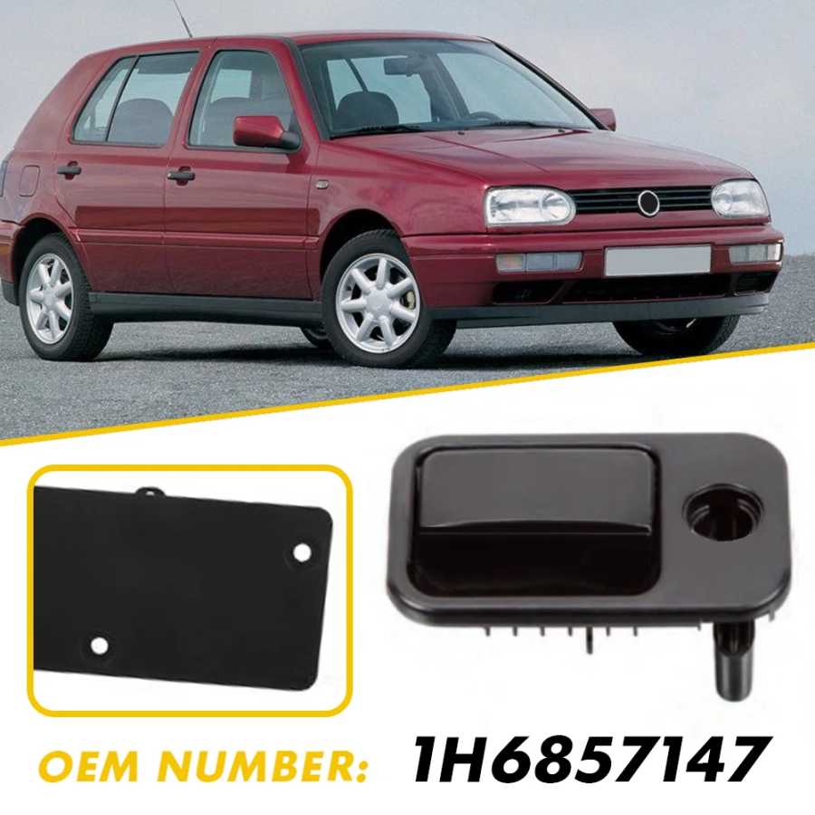 Фотография №3 товара Для VW Volkswagen GOLF MK3 Vento Jetta перчаточная коробка, ручка,