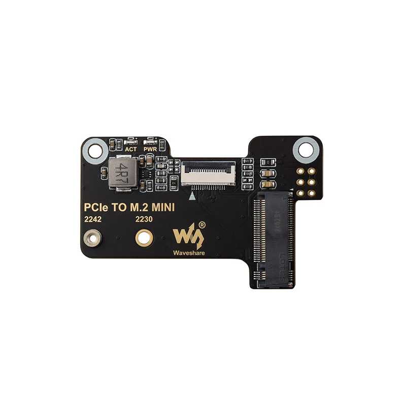 Фотография №1 товара Мини-адаптер Raspberry Pi 5 PCIe к M.2 поддерживает твердотельный накопитель