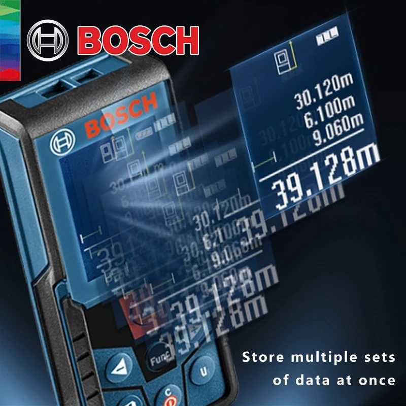 Фотография №3 товара Лазерный дальномер Bosch 40 м GLM 400/4000, многорежимный цифровой дальномер,