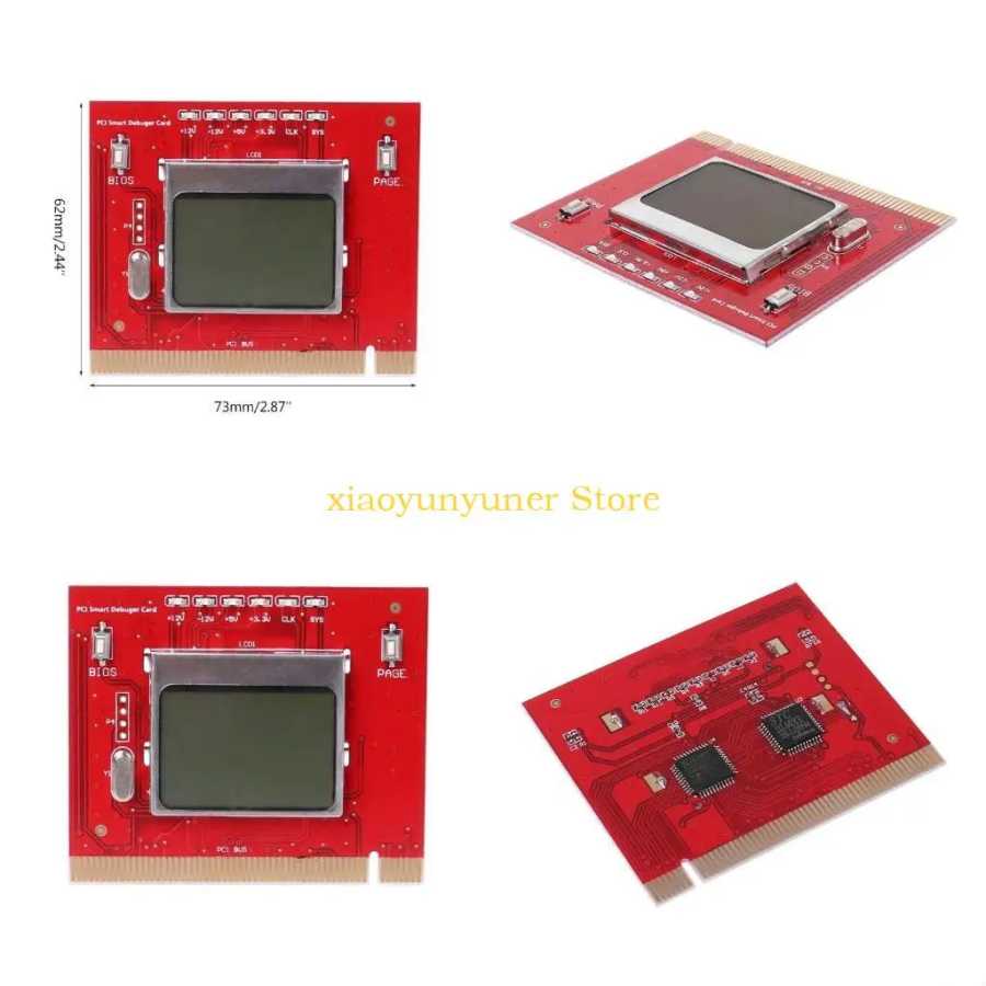 P9JB ЖК -дисплей PCI Дисплей компьютерный анализатор. Сетевое оборудование