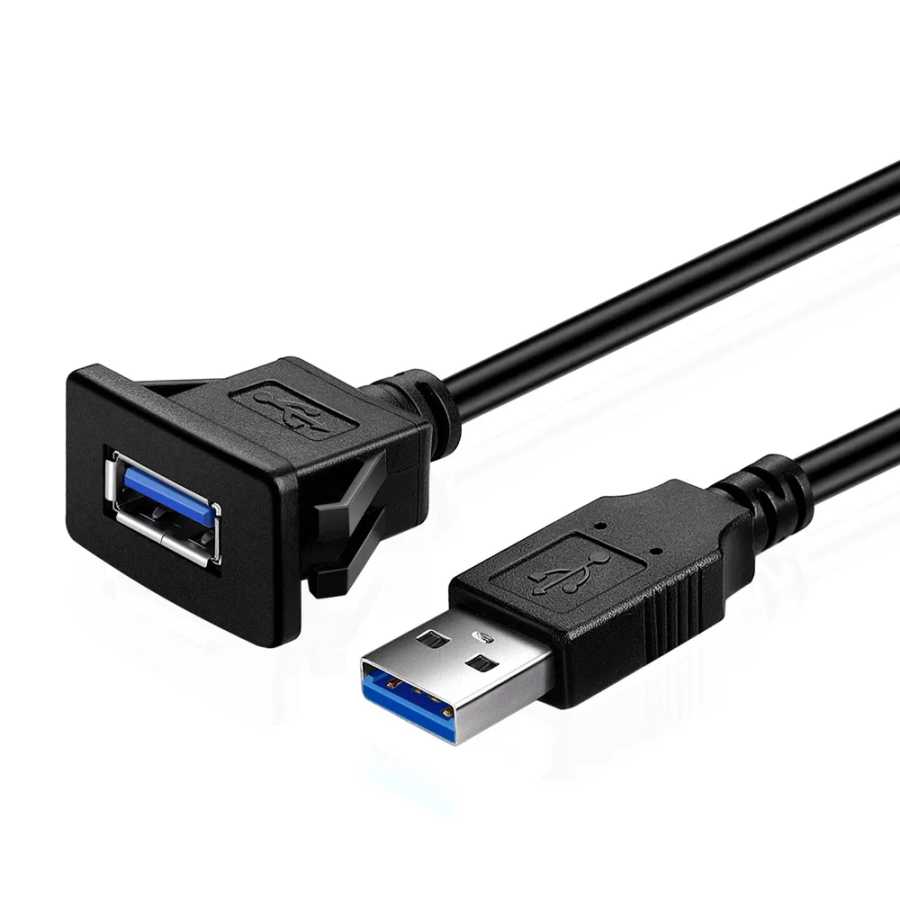 Фотография №2 товара USB 3.0 между мужчинами и женщинами AUX удлинительный кабель для