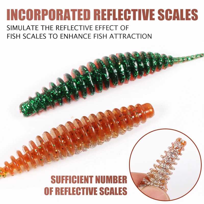 Фотография №1 товара Мягкая приманка Supercontinent Worm Bait Tanta 49мм 65мм для рыбалки,