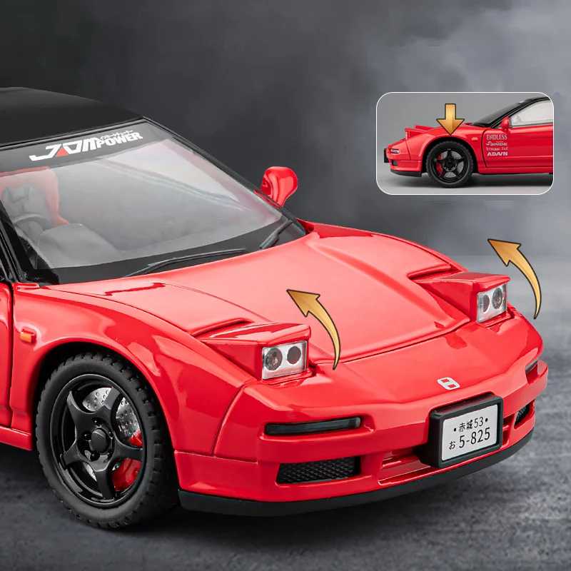 Фотография №2 товара 1:24 HONDA Acura NSX MK1 NA1 модель спортивного автомобиля из