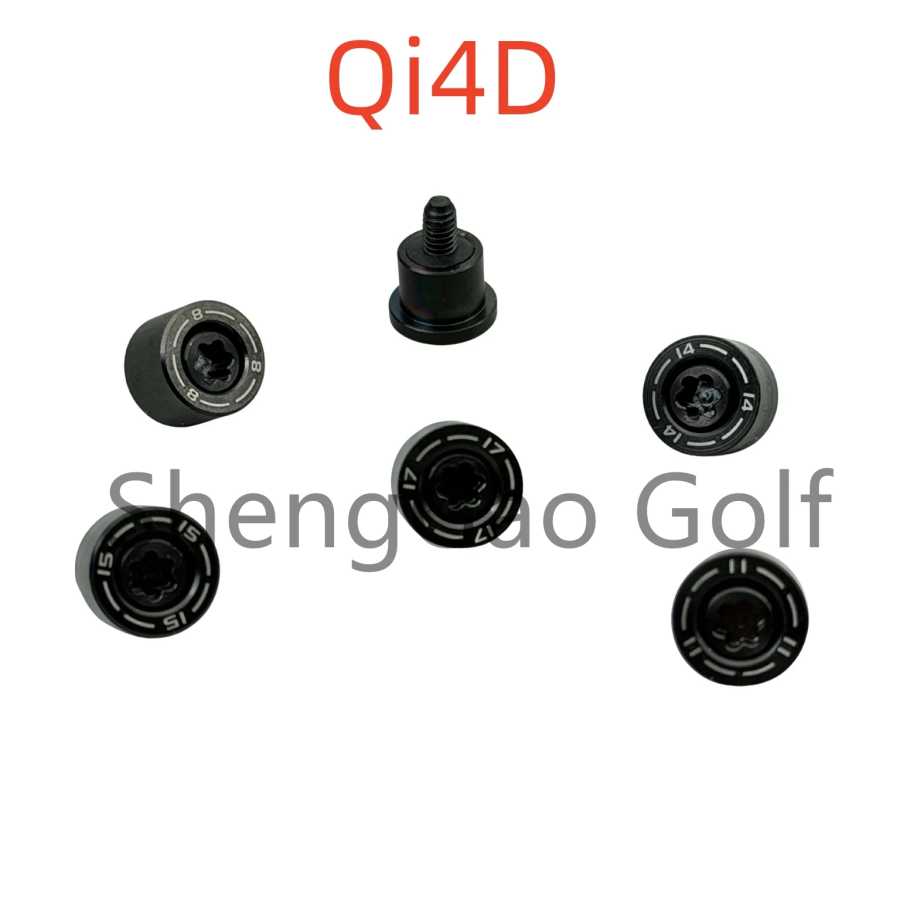 Винтовые утяжелители для головок клюшек для гольфа TM Qi4D: для драйверов, вудов и гибридов Гольф