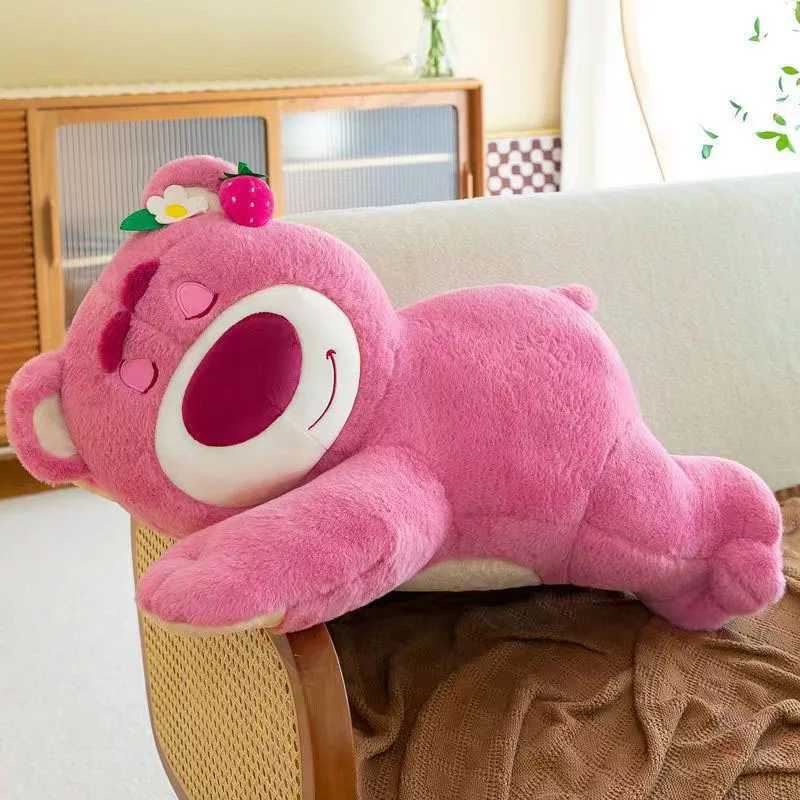 Плюшевые игрушки Lotso: милый мишка из &laquo;Истории игрушек&raquo; с ароматом клубники, мягкая кукла-подушка, подарок на день рождения для фанатов Мягкие игрушки