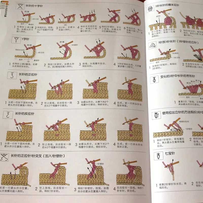 Фотография №4 товара Японская книга с узорами для вязания 260 от Hitomi Shida