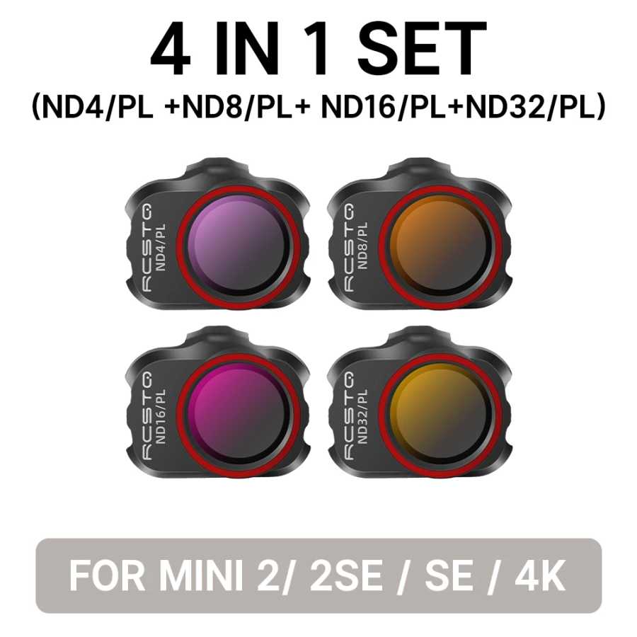 Фотография №3 товара RCSTQ для DJI Mini 2/Mini SE/Mini 2SE/Mini 4K Фильтр для