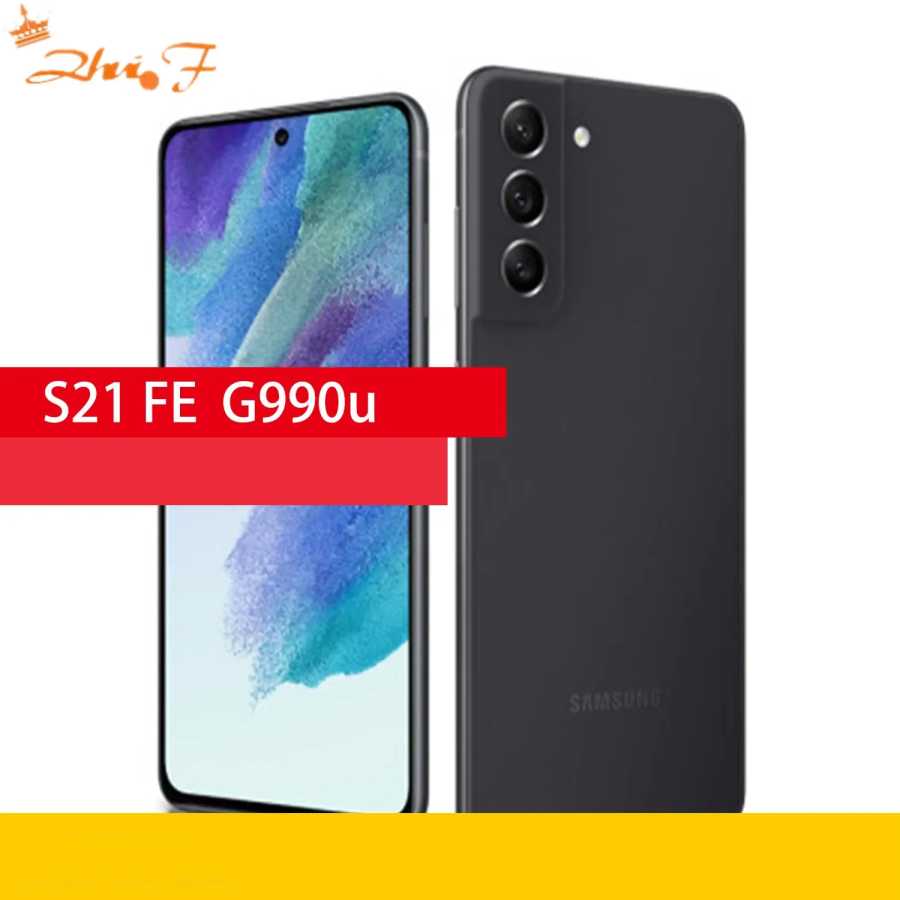 Смартфон Samsung Galaxy S21 FE 5G G990u G990u1, 6.4 дюйма, 6/8 ГБ ОЗУ, 128/256 ГБ ПЗУ, Snapdragon 888 Б/У и восстановленные телефоны