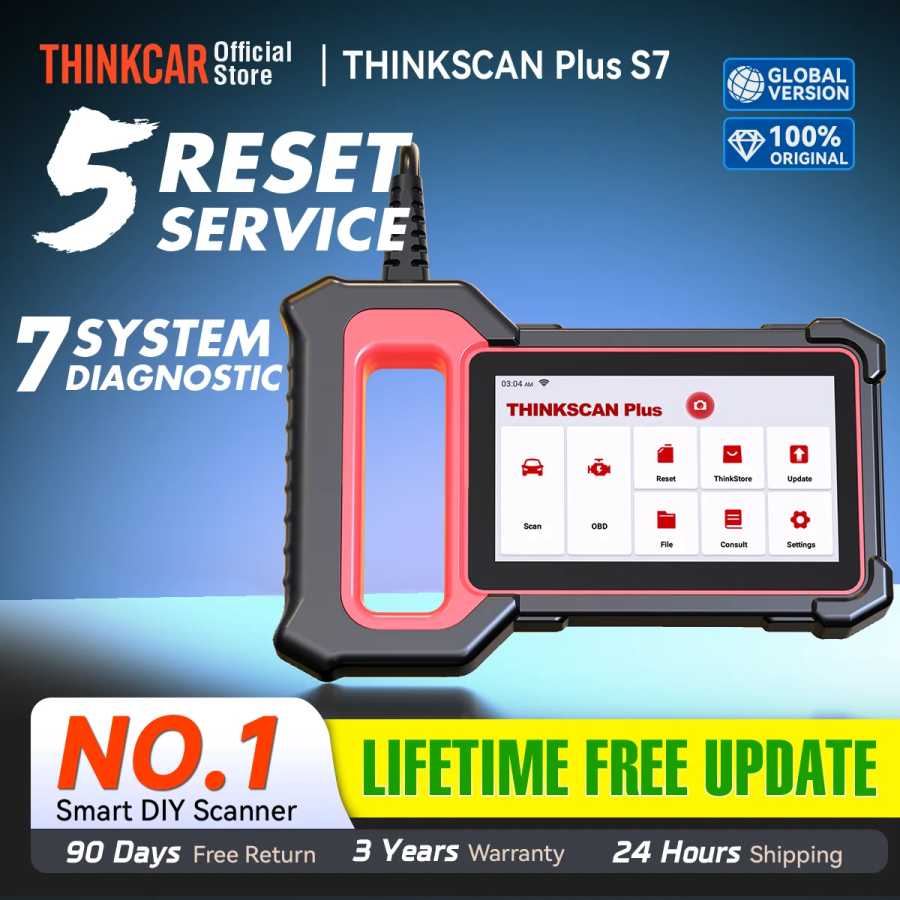 THINKCAR Thinkscan Plus S7 S6 S4 Obd2 сканер автомобильные диагностические инструменты Automotivo сканер автоматический диагностический инструмент считыватель кодов 28, сброс Инструмент для ремонта автомобилей
