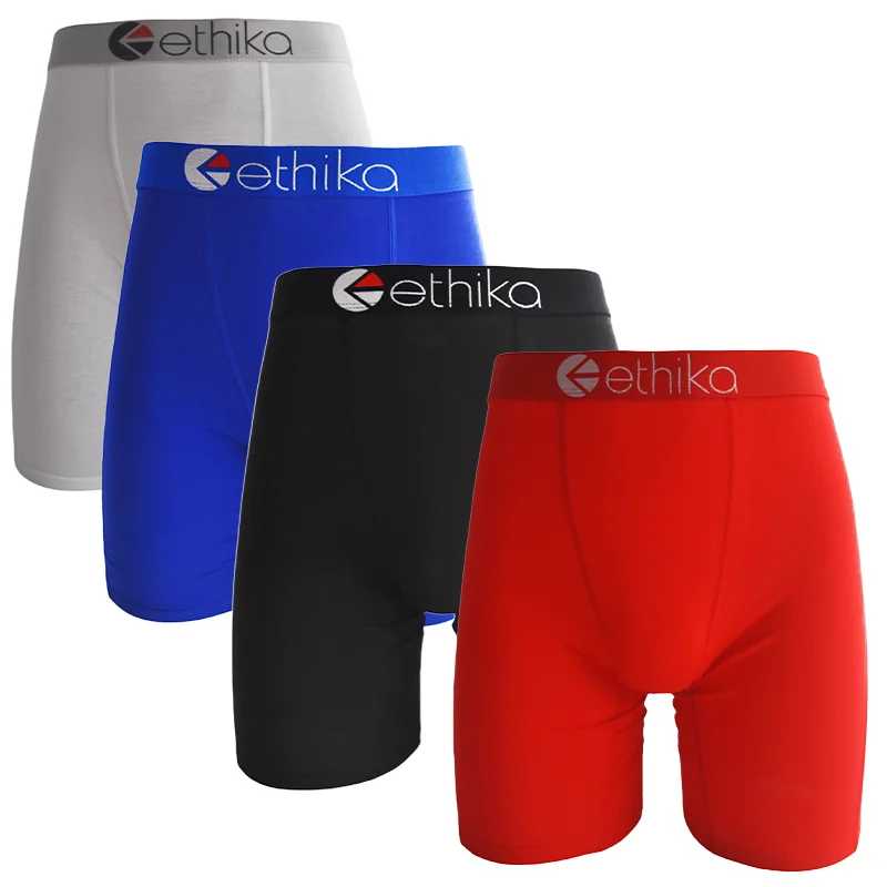 ETHIKA сексуальные мужские трусики мужские трусы мужское нижнее белье мужские подарки хлопок спортивные штаны теплое нижнее белье шорты большие размеры Мужское нижнее белье
