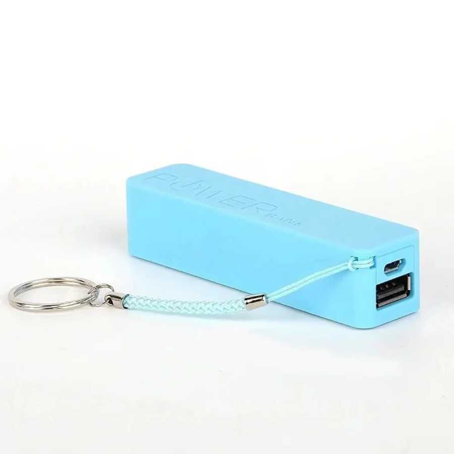 Фотография №1 товара Внешний аккумулятор DIY USB 18650, компактный портативный корпус внешнего аккумулятора