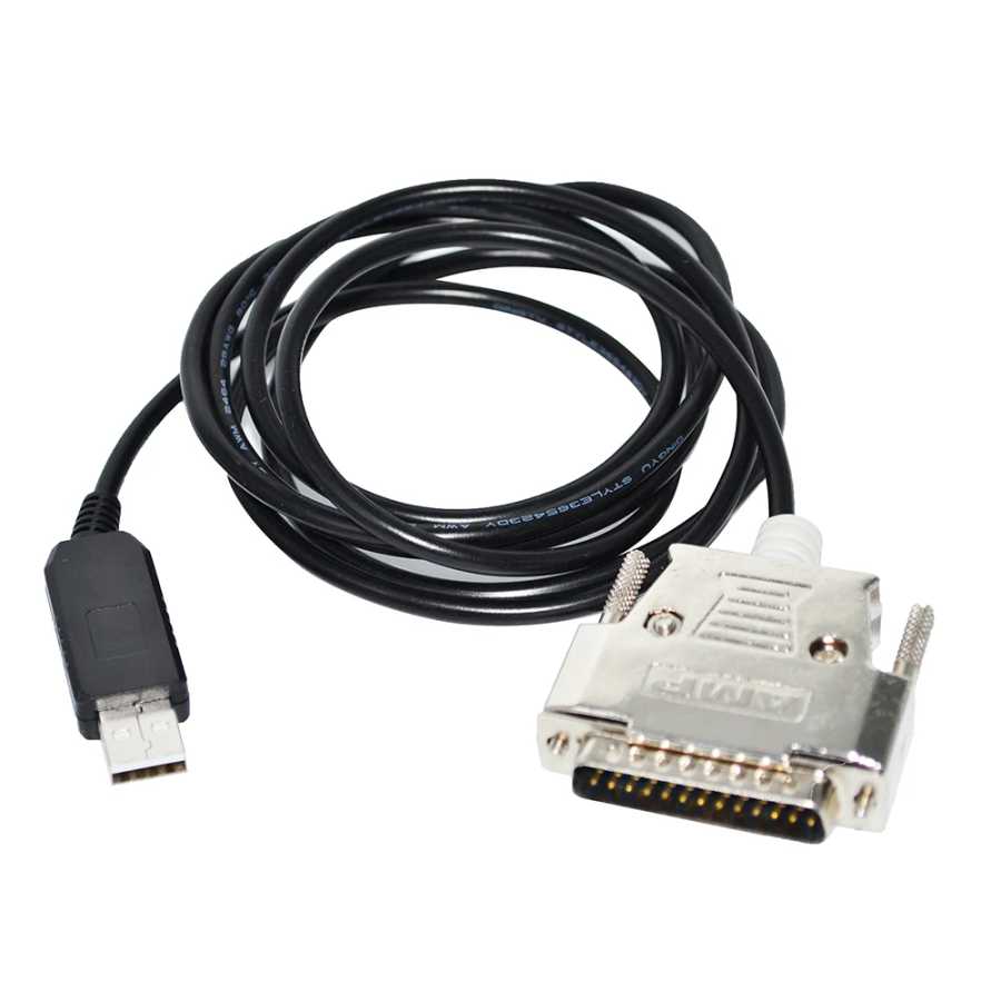 Чип FTDI FT232RL, USB-кабель для фотографий, 25 контактов, штырьковый конвертер DB25, кабель последовательного программирования RS232 для ROLAND HEIDENHAIN MORI MAZAK CNC Компьютерная периферия