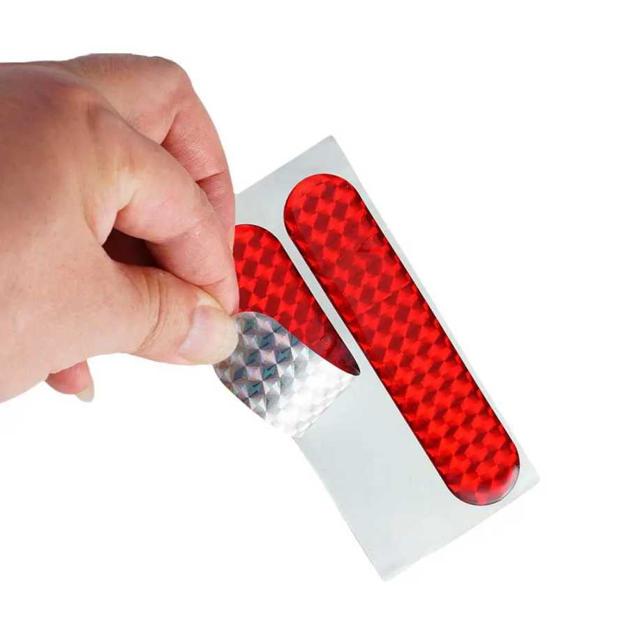 Фотография №5 товара Автомобильные светоотражающие наклейки, боковые предупреждающие наклейки, защитная наклейка, дверные наклейки,