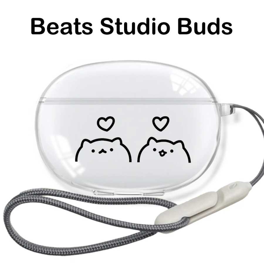 Фотография №5 товара Прозрачный чехол для наушников Beats Studio Buds Plus Funda Fit