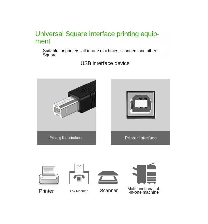 Фотография №4 товара Кабель USB 2.0 A (штекер)/USB 2.0 B (штекер), 1&nbsp;м, 1,5&nbsp;м,