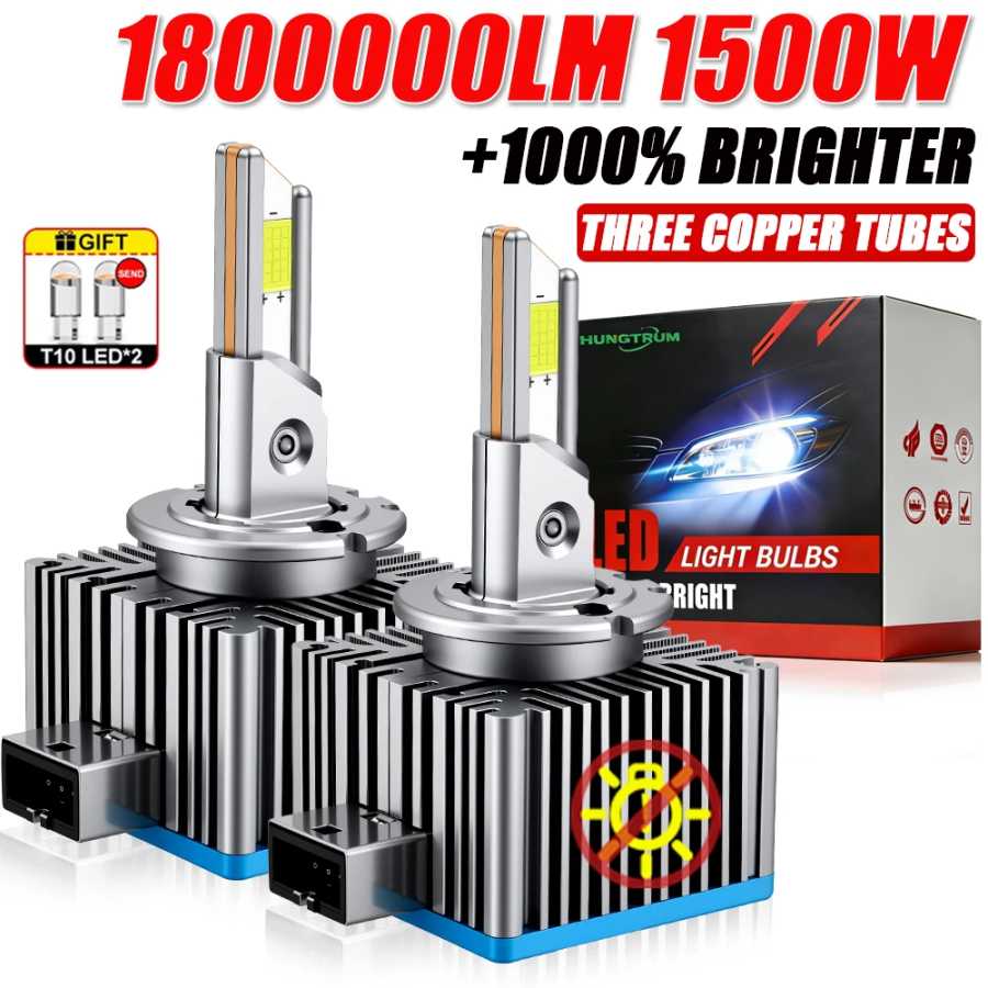 Светодиодные лампы D1S D3S D2S Canbus для фар, ксеноновые лампы D4S D1R D3R D2R D4R D8S, ультрамощные светодиодные прожекторы для автомобильных фар Автомобильные фары
