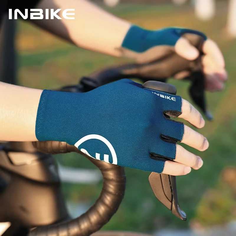 INBIKE велосипедные перчатки летние MTB велосипедные перчатки для мужчин велосипедные перчатки гелевые мягкие полупальцы дорожные велосипедные перчатки аксессуары Велоспорт