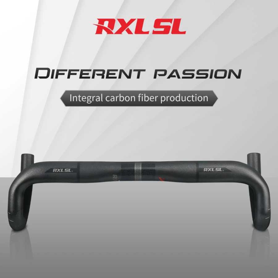 RXL SL 31,8 мм карбоновый руль для шоссейного велосипеда 380/400/420/440 мм UD матовый внешний маршрутизатор ручки для гоночного велосипеда Велоспорт