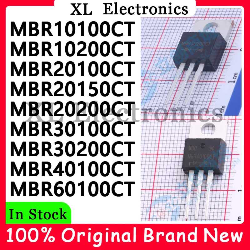 5 шт./лот MBR10100CT MBR10200CT MBR20100CT MBR20150CT MBR20200CT MBR30100CT MBR30200CT MBR40100CT MBR60100CT новый оригинальный Электронные знаки