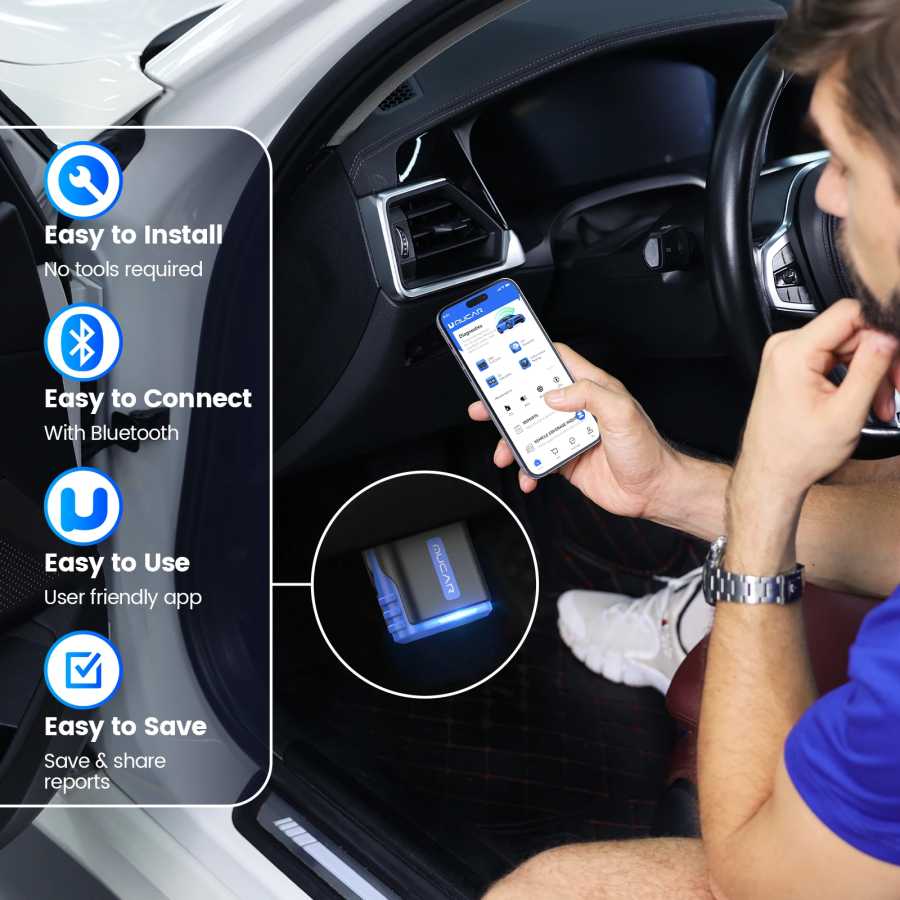 Фотография №2 товара 10-50 шт. MUCAR DriverScan OBD2 диагностический инструмент полная диагностика системы