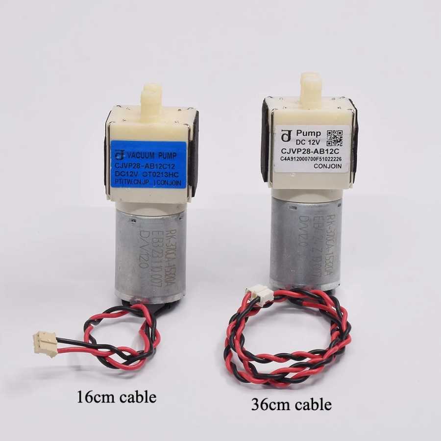 CONJOIN CJVP28 28 мм небольшой вакуумный насос DC 12 В Micro 370 двигатель самовсасывающий всасывающий водяной насос для подметальной машины робот-пылесос Водоснабжение