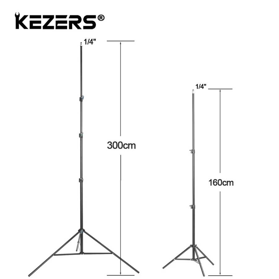 KEZERS 1.6M/3M Лазерный уровень Штатив Nivel Laser штатив для лазерн уровн Регулируемая высота подставки Инструменты для измерения и анализа